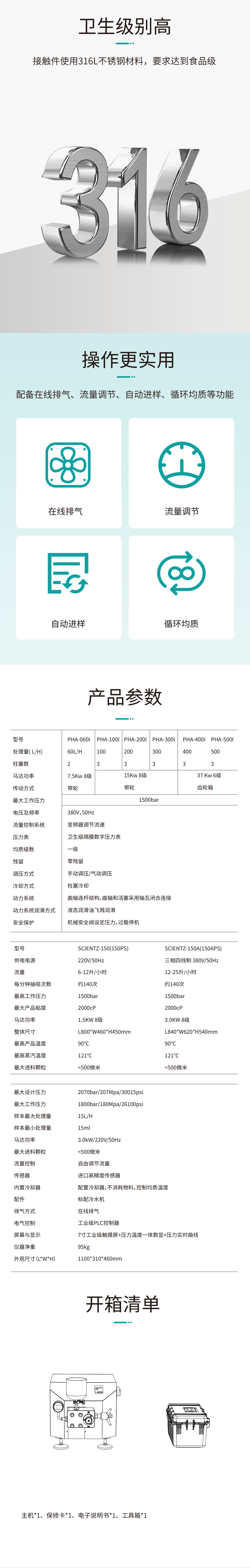 用品清单