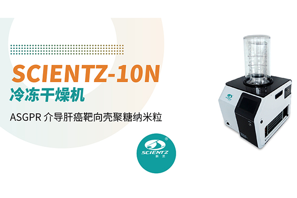 论文分享｜ASGPR 介导肝癌靶向壳聚糖纳米粒，SCIENTZ‑10N 冷冻干燥机助力样品制备