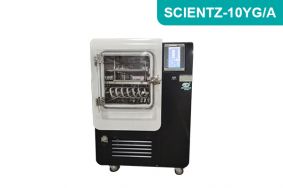 中试型圆仓方管硅油加热原位冷冻干燥机SCIENTZ-10YG/A